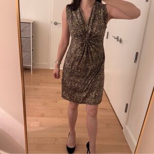 Deby Debo Floral Sleeveless Stretch Jersey Dress - Wrinkle-free - Size XS